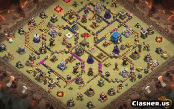 CoC Town Hall 12 Base Layouts & Links | War, Trophy & Home Village #30970