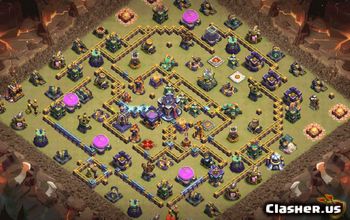 CoC Town Hall 15 Base Layouts & Maps | Trophy & War Designs #31111