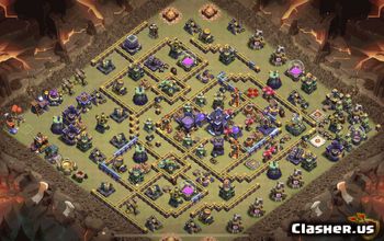 Clash of Clans Base Layouts for Town Hall 15 – War & Defense Maps #31139