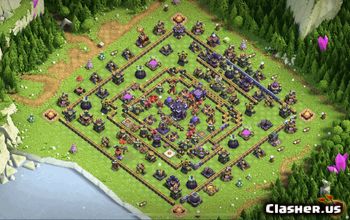 Copy CoC Town Hall 15 Base Layouts | Village, War, Trophy Maps #31141