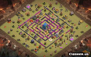 CoC Town Hall 12 Base Layouts & Links | War, Trophy, Home Village #31173