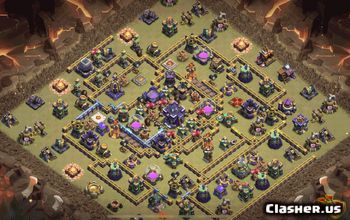 Headquarters 15 - Base Layout #9 - Boom Beach | Clasher.us