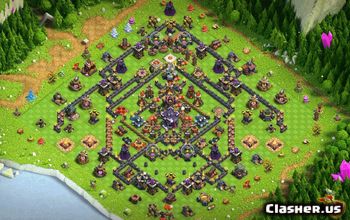 CoC Town Hall 15 Base Layouts & Map Links | Home, War & Trophy Bases #31314