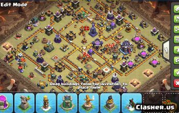 CoC Town Hall 15 Base Layouts & Links | Troops, War & Trophy Defense #31373