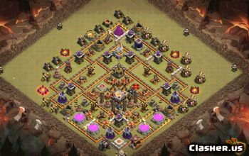 CoC Town Hall 11 Base Layouts & Links | War, Trophy & Home Village #31587