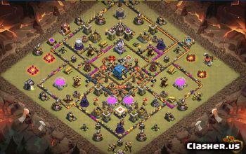 CoC Bases Links, Clash of Clans Maps Layouts Links | Clasher.us