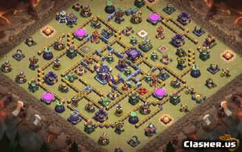 CoC Town Hall 15 Base Layouts & Maps | Trophy, War & Home Village #31715