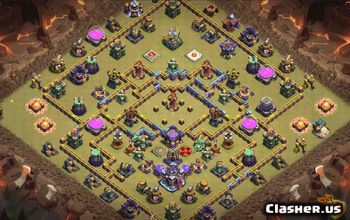 CoC Town Hall 15 Base Layouts & Map Links | Trophy & War Bases #31717