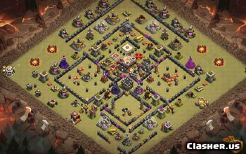 CoC Base Layouts for Town Hall 11 | War, Trophy & Home Village #32144