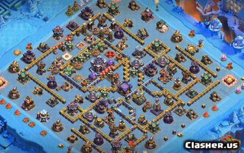 CoC Town Hall 15 Base Layouts & Maps | Home, Trophy, War #32329