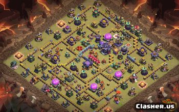 CoC Town Hall 15 Base Layouts & Maps | Trophy, War & Home Village #32363
