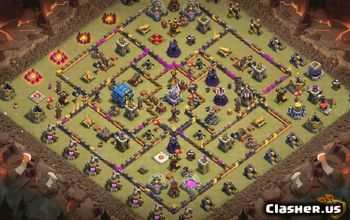 CoC Town Hall 12 Base Layouts & Links | War, Trophy & More #32573