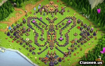 CoC Town Hall 15 Base Layouts & Maps | Funny & Progress Bases #32722