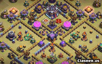 CoC Town Hall 15 Base Layouts & Links | War, Trophy, Home Village #32849