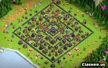 CoC Town Hall 15 Base Layouts & Maps | Home, Trophy, War Bases #33080
