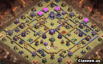 CoC Town Hall 15 Base Layouts & Map Links | Home, War & Trophy Bases #33189