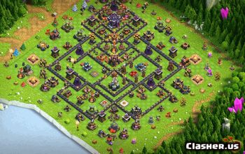 CoC Town Hall 15 Base Layouts & Maps | Trophy, War & Home Village #33268