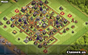 CoC Town Hall 11 Base Layouts & Maps | Trophy, War & More #33301