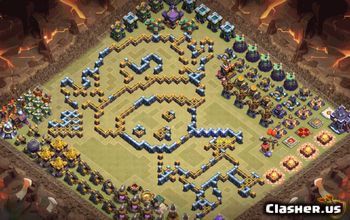 town hall 15, funny/progress base layout #33831