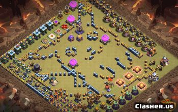 town hall 15, funny/progress base layout #34337