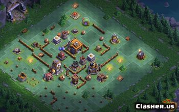 builder hall 7, builder/trophy/farming base layout #37705
