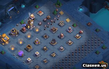 builder hall 10, builder/trophy/farming base layout #38196
