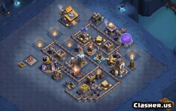 builder hall 10, builder/trophy/farming base layout #38460