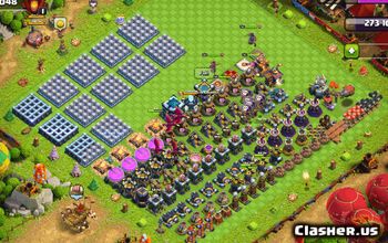 town hall 13, progress base layout #38639