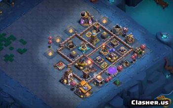 builder hall 10, builder/trophy/farming base layout #39577