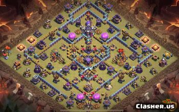 [Town Hall 12] th12 hybrid war base 2019 [6-2019] - Hybrid Base - Clash ...