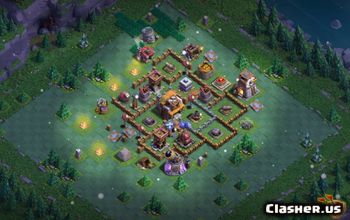 builder hall 5, builder/trophy/farming base layout #40238