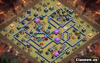 Town Hall 13 - CoC Base Maps Links - Clash of Clans | Clasher.us